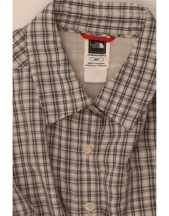 The North Face Chemise Femme UK 14 Polyester Gris Moyen à Carreaux