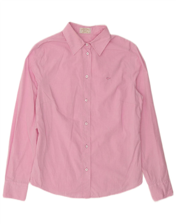 PAUL & SHARK Chemise Femme IT 44 Coton Rose Moyen