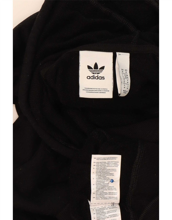 Adidas Pull à capuche pour homme en coton noir moyen