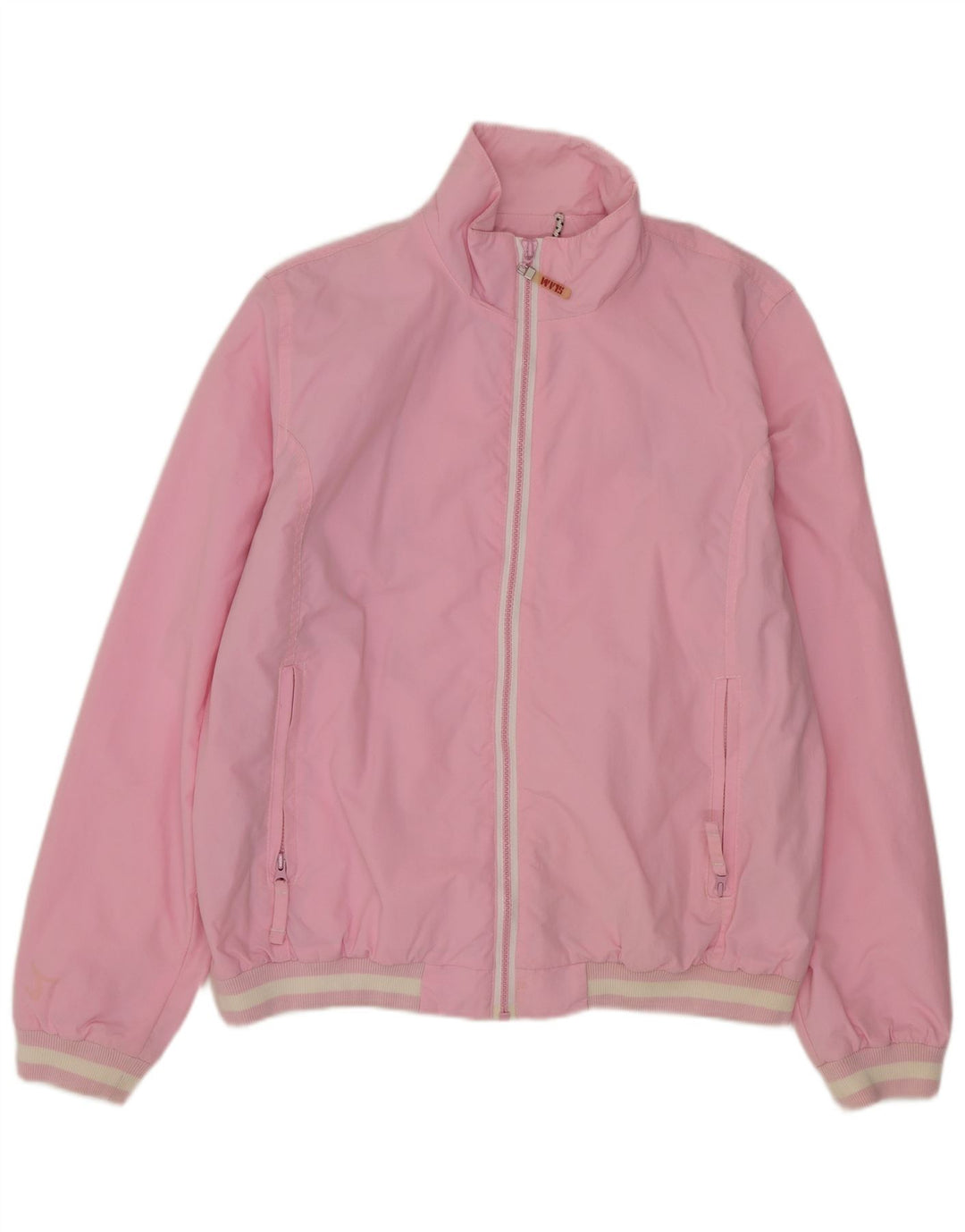 SLAM Veste de survêtement pour femme UK 14 Nylon rose moyen