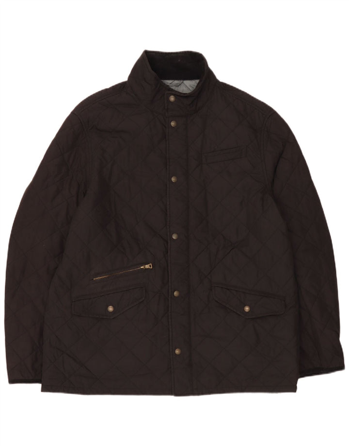 Marks & Spencer Veste matelassée pour homme UK 42 XL Noir Polyester