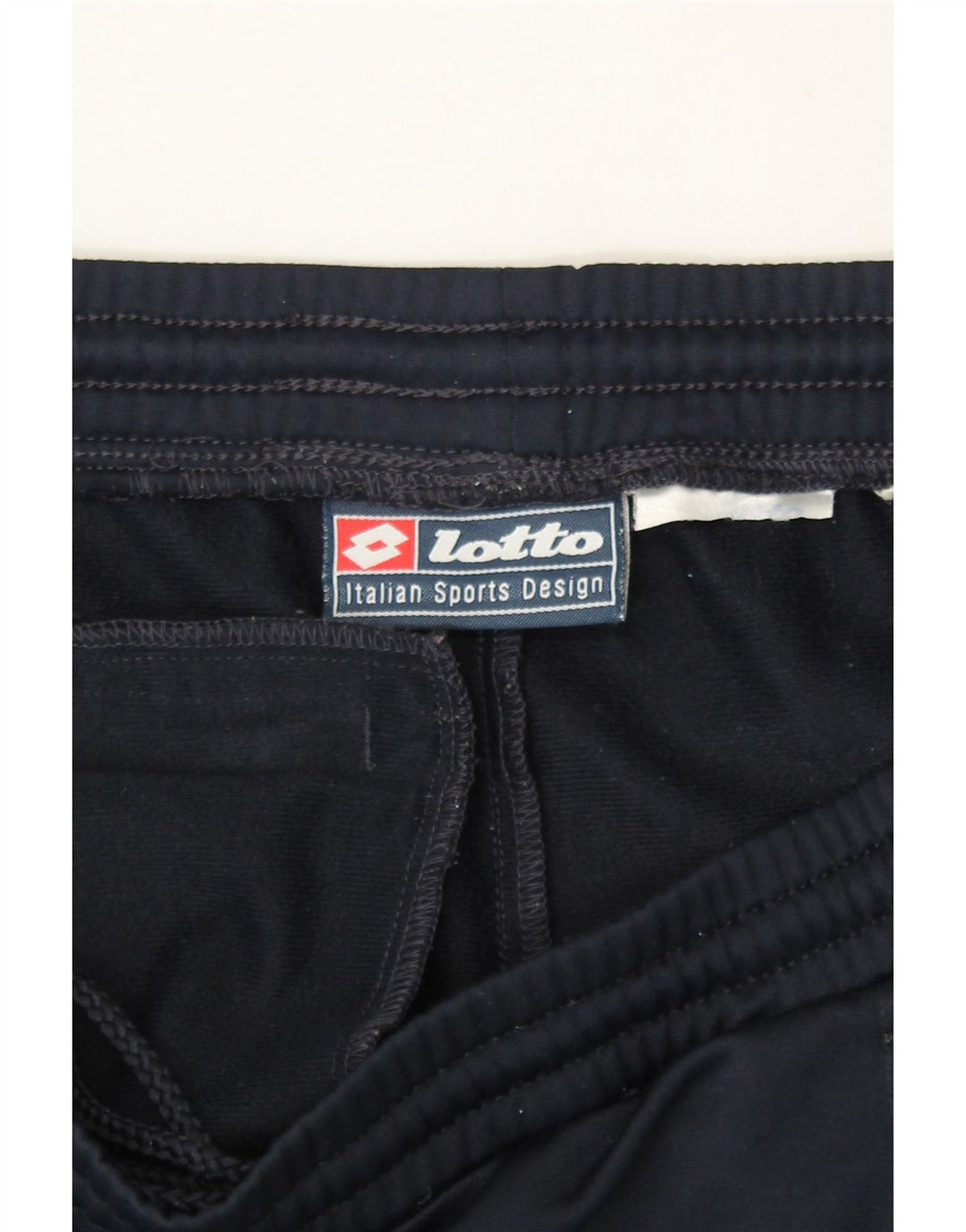 LOTTO Mens Tracksuit Trousers Large  Navy Blue Vintage Lotto and Second-Hand Lotto from Messina Hembry 