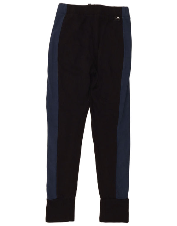 Adidas Pantalon de survêtement pour femme Joggers UK 12/14 Noir moyen Colourblock