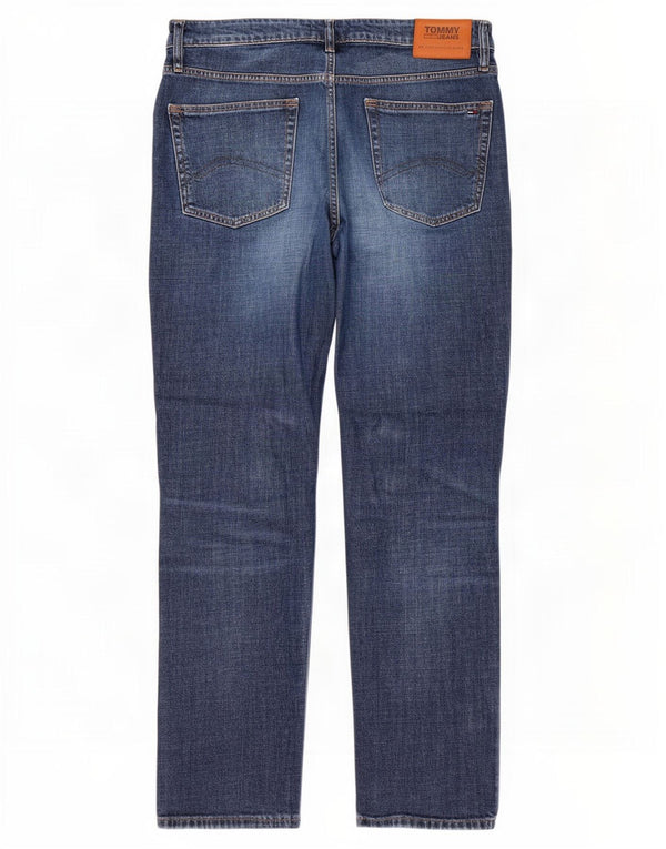 Tommy Hilfiger Jean droit homme W34 L32 bleu coton