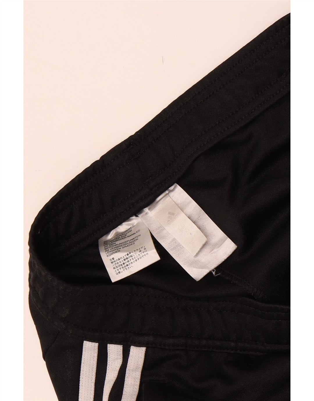 Adidas Pantalon de survêtement pour homme XS Noir Polyester