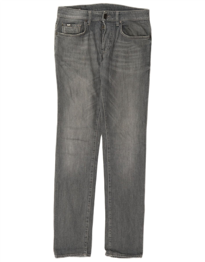 Gas Jean Slim Femme W30 L34 Gris Coton