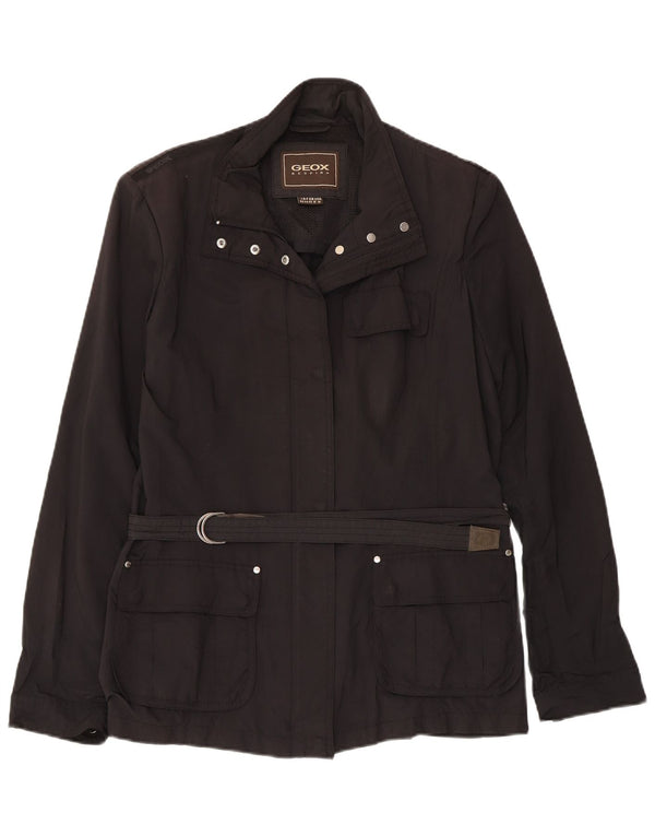 Geox Veste utilitaire Respira pour femme UK 16 Large Noir Polyester