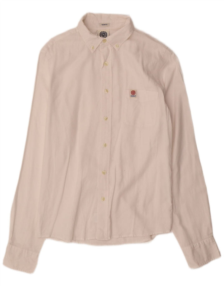 FRANKLIN MARSHALL Chemise Slim Fit Homme Blanc Moyen