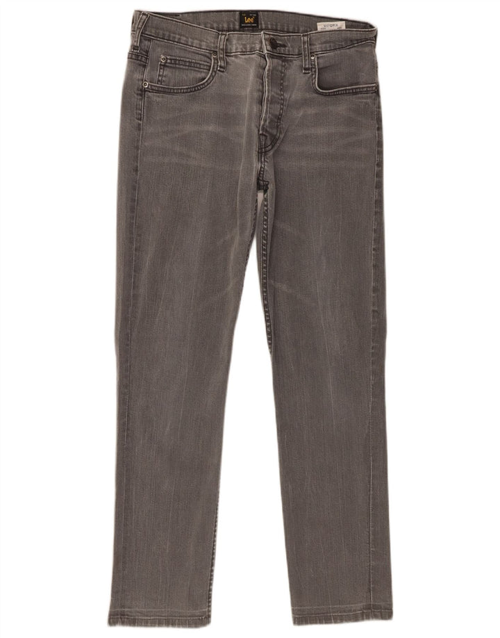 Lee Jean Powell Slim W31 L28 Homme Gris Coton