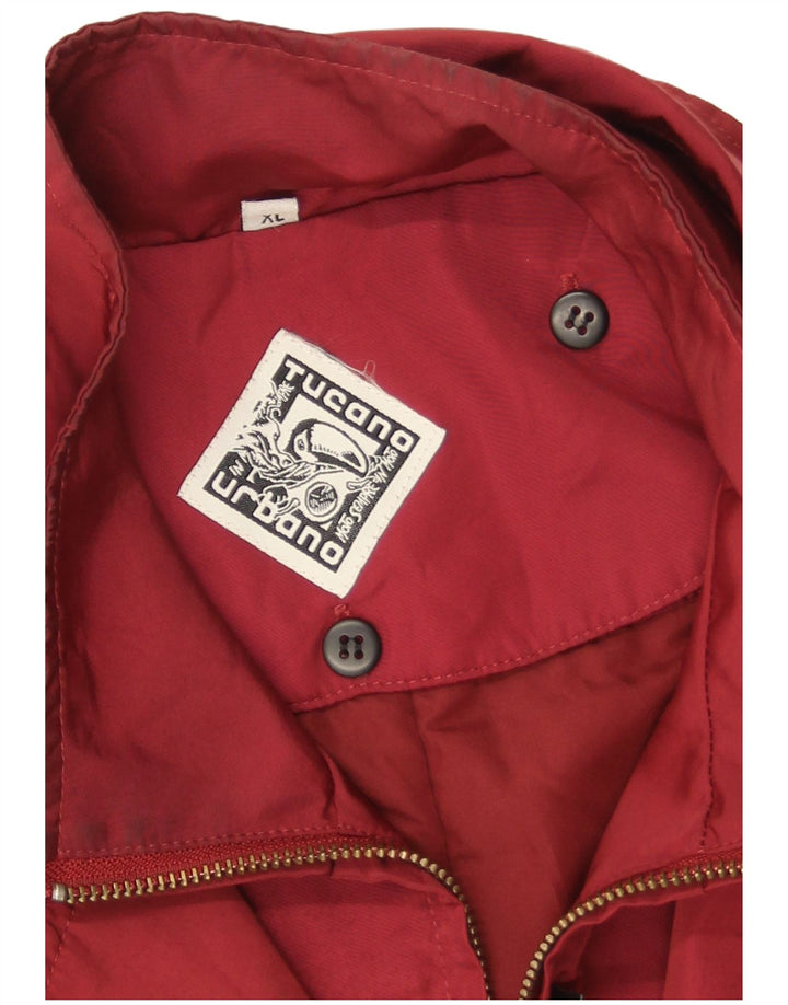 Tucano Urbano Veste Bomber Homme UK 42 XL Rouge Polyester