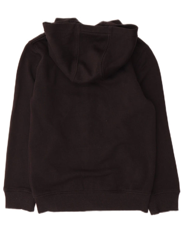 Lyle & Scott Pull à capuche zippé pour garçon 8-9 ans Noir