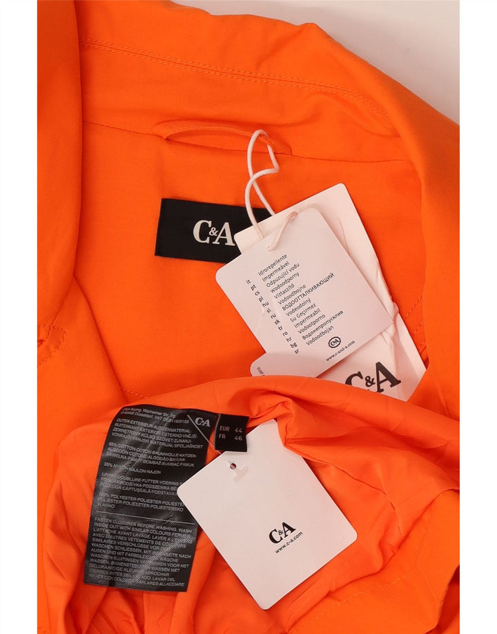 C&A Trench-Coat Oversize Femme EU 44 XL Coton Orange