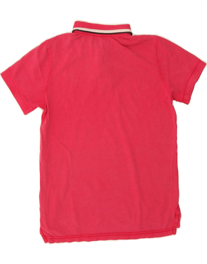 NAPAPIJRI Mens Polo Shirt Small Pink Cotton Vintage Napapijri and Second-Hand Napapijri from Messina Hembry 
