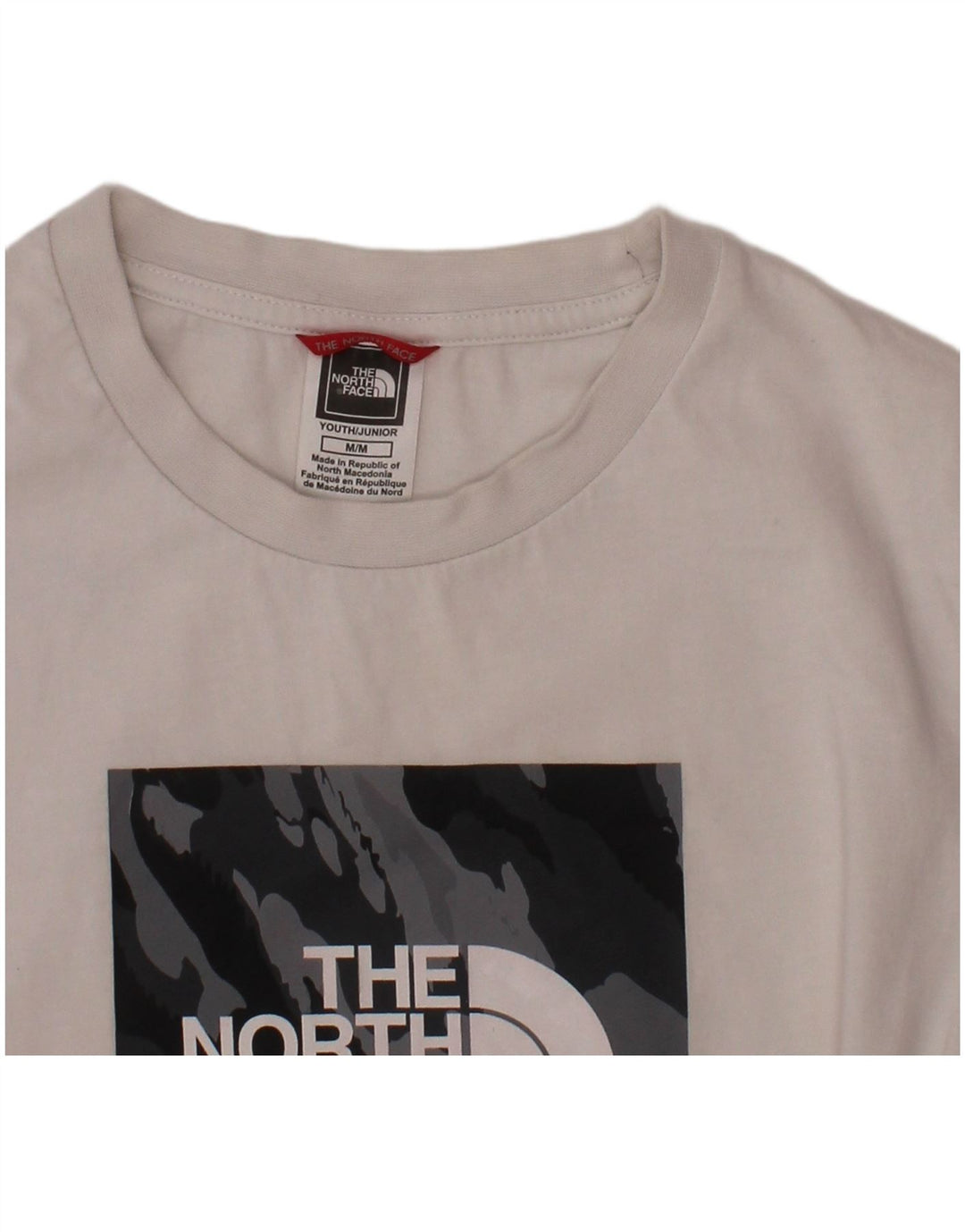 THE NORTH FACE T-shirt graphique pour garçon 9-10 ans Blanc moyen