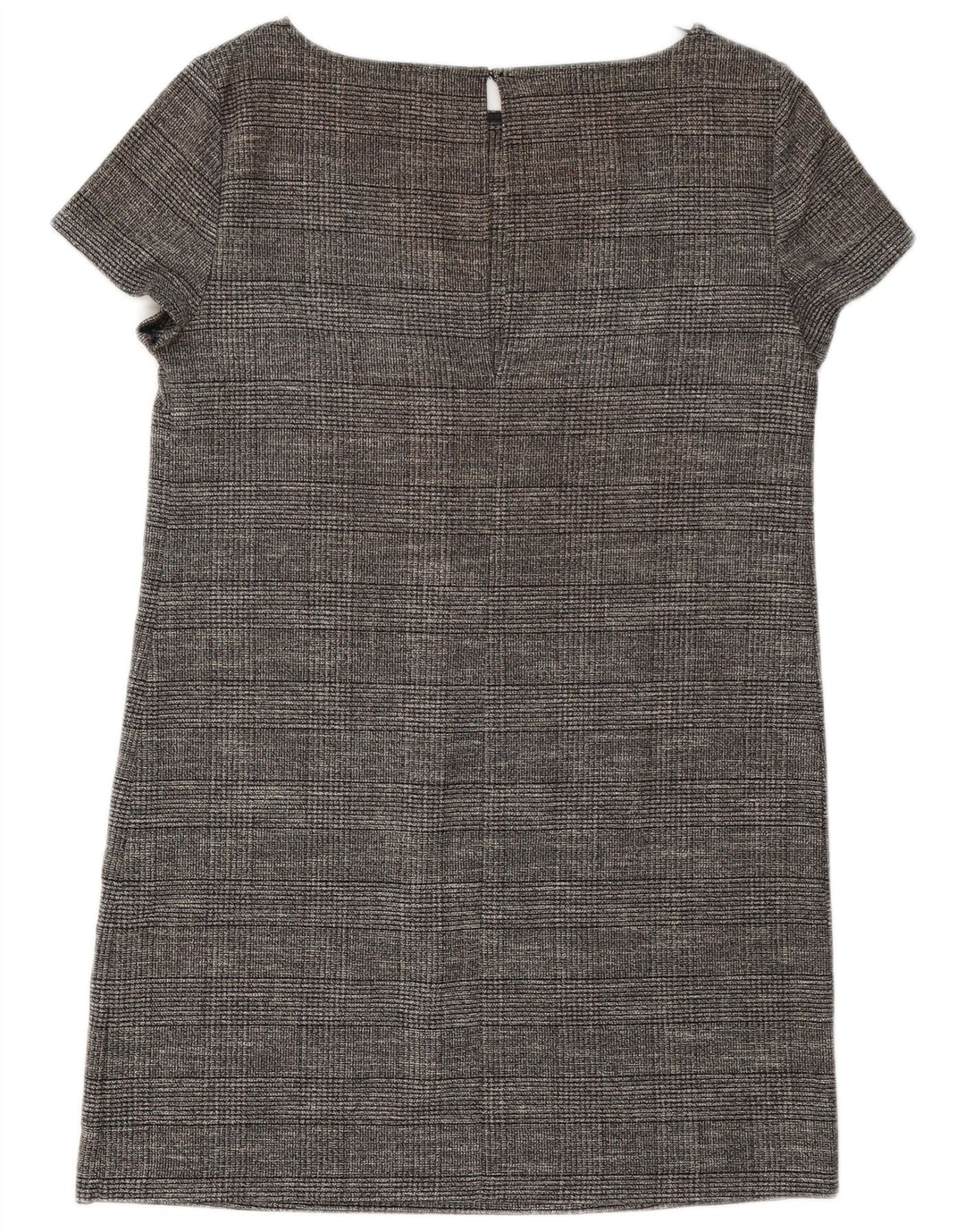 Zara Robe droite pour femme UK 12 Gris moyen Viscose