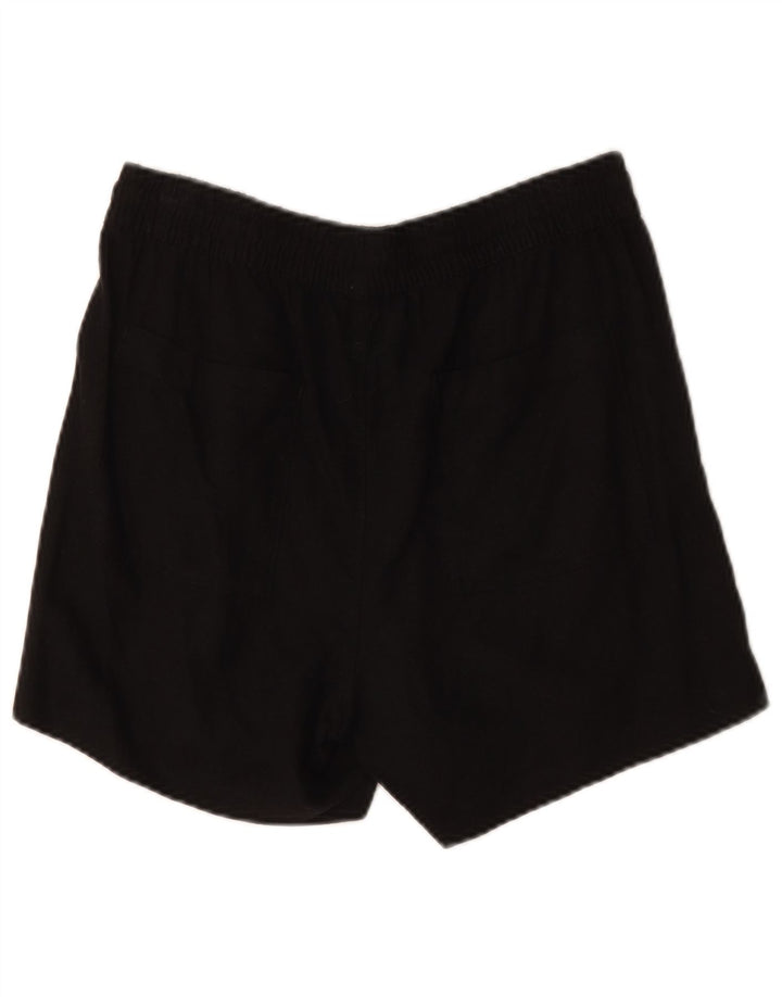 Marks & Spencer Short Chino Femme UK 12 Medium W30 Lin Noir