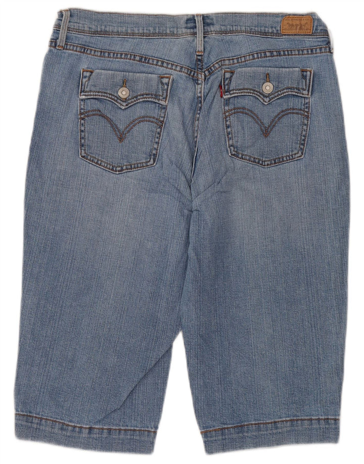 LEVI'S Short en jean 515 pour femme US 12 Large W32 Bleu Coton