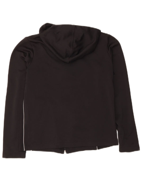 Sergio Tacchini Pull à capuche zippé pour femme UK 10 Petit Noir