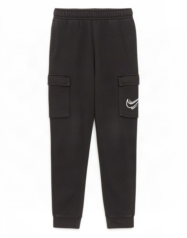 Nike Pantalon de Survêtement Cargo Garçon 10-11 Ans Coton Noir Moyen