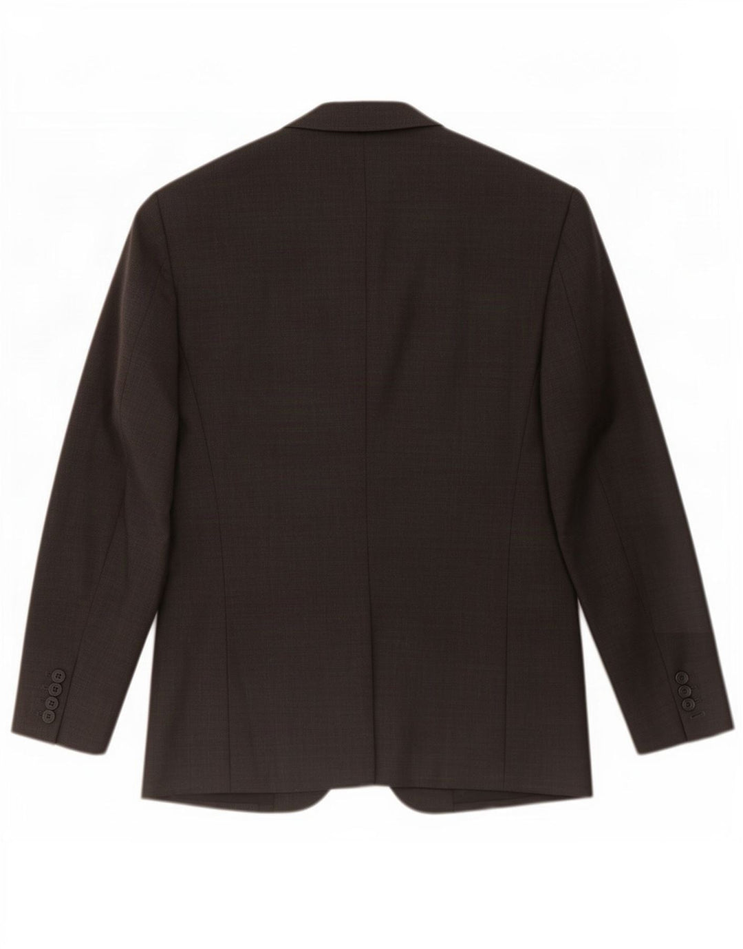 All Saints Veste blazer à 2 boutons pour homme UK 38 Noir moyen Polyester