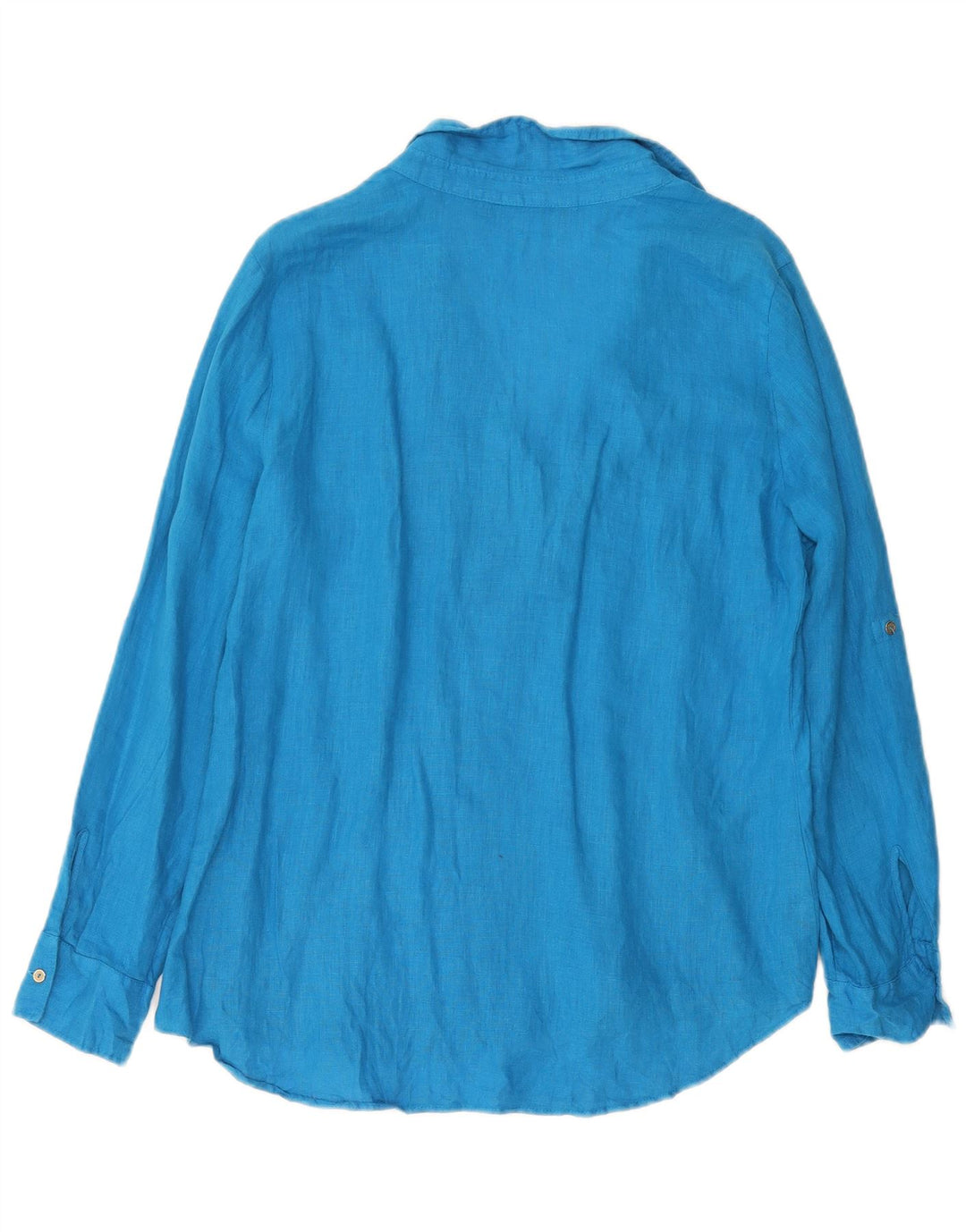 ZARA Chemise pull femme UK 16 Large Bleu