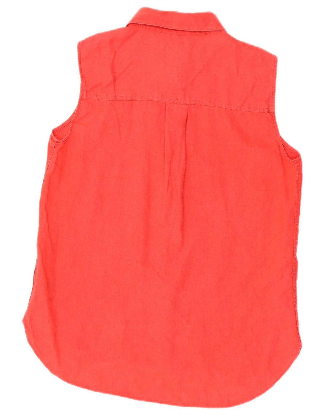 MARKS & SPENCER Chemise sans manches pour femme UK 12 Lin rose moyen