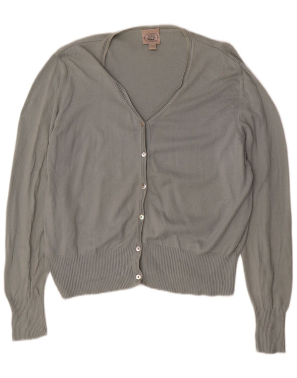 Laura Ashley Cardigan pour femme UK 18 XL en coton gris