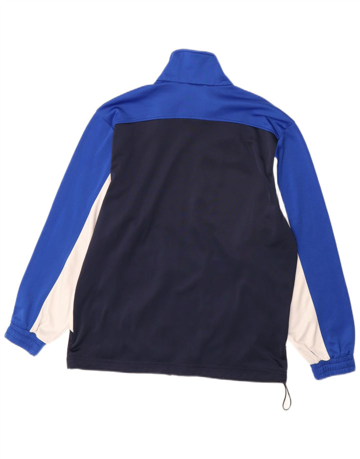 Lotto Veste de survêtement pour homme Taille L Bleu marine Colorblock Polyester