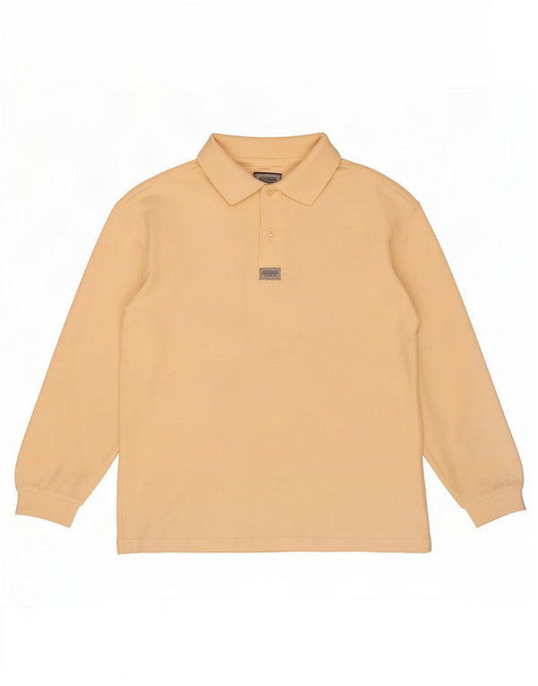 Levi's Polo à Manches Longues Homme Petit Jaune Coton