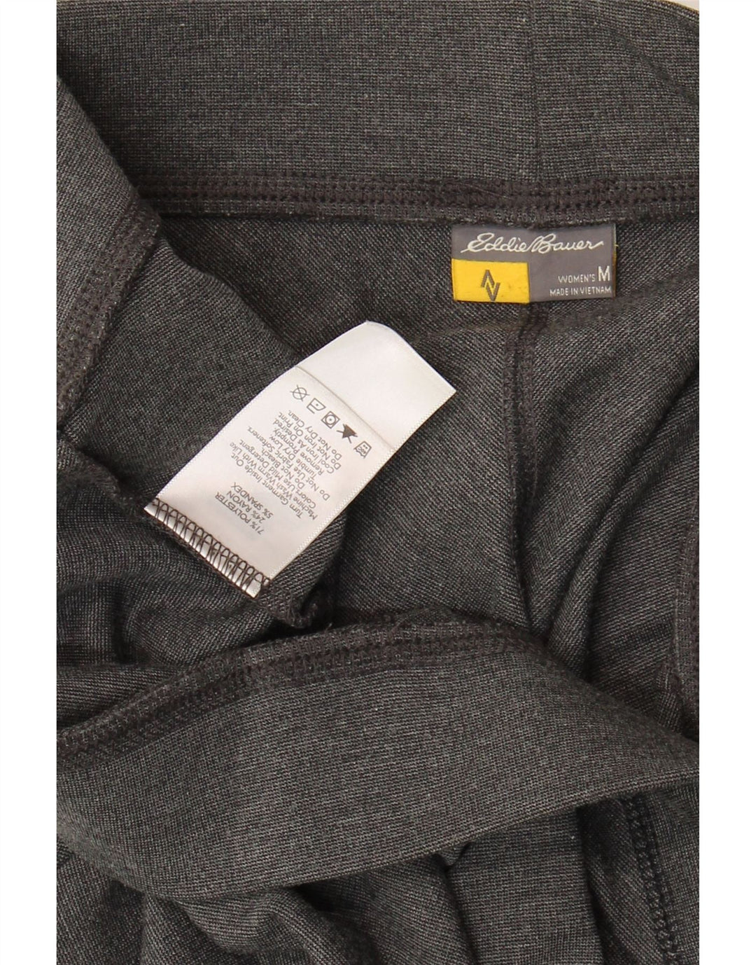 Eddie Bauer Jupe trapèze pour femme Medium W30 Gris Polyester