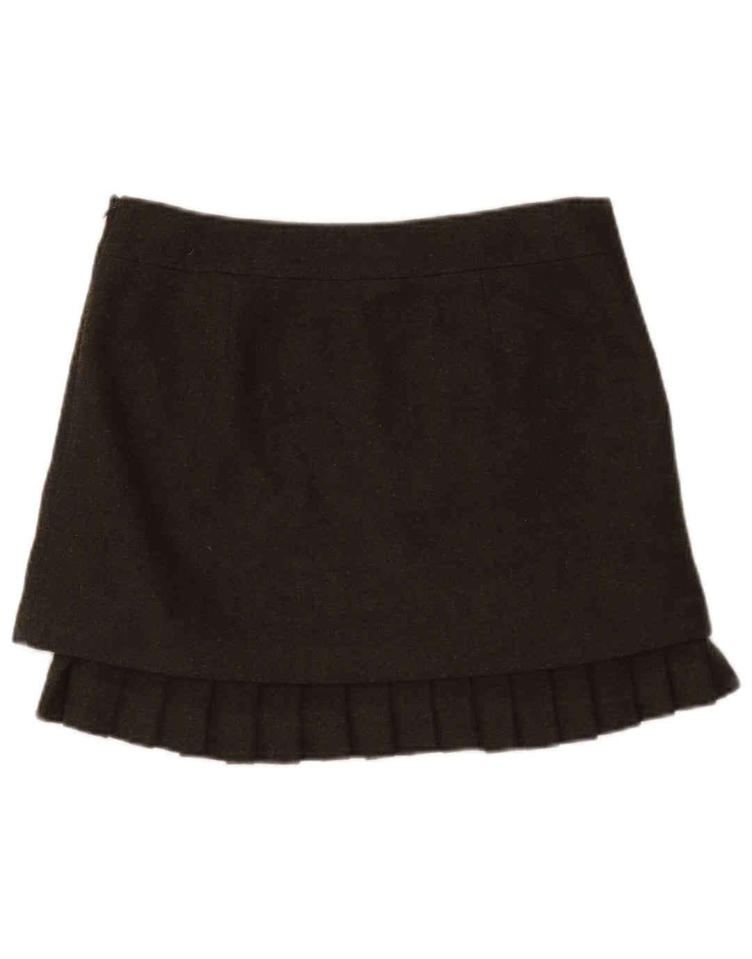 Jigsaw Mini-jupe pour femme UK 12 Medium W31 Kaki