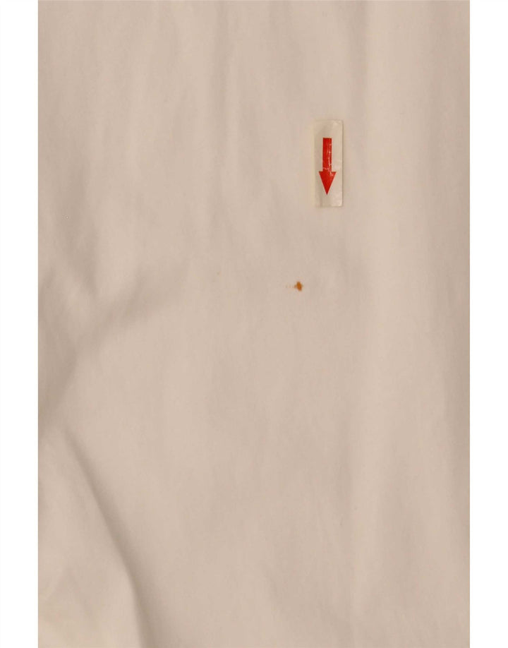 Marlboro Classics Chemise à manches courtes pour homme XL Blanc Coton