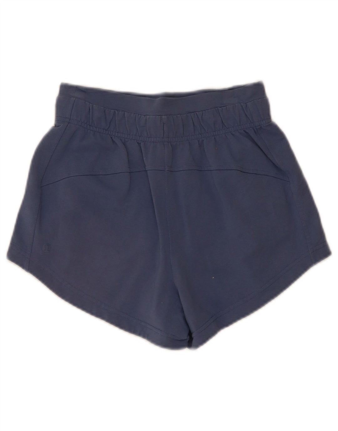 Lululemon Short de sport pour femme US 4 Small Bleu marine en coton