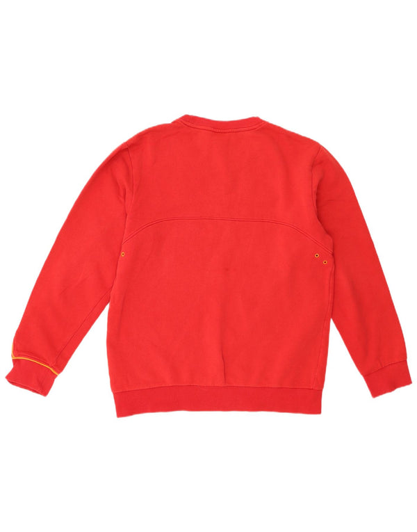 Adidas Mens Sweatshirt Jumper Petit Rouge Coton