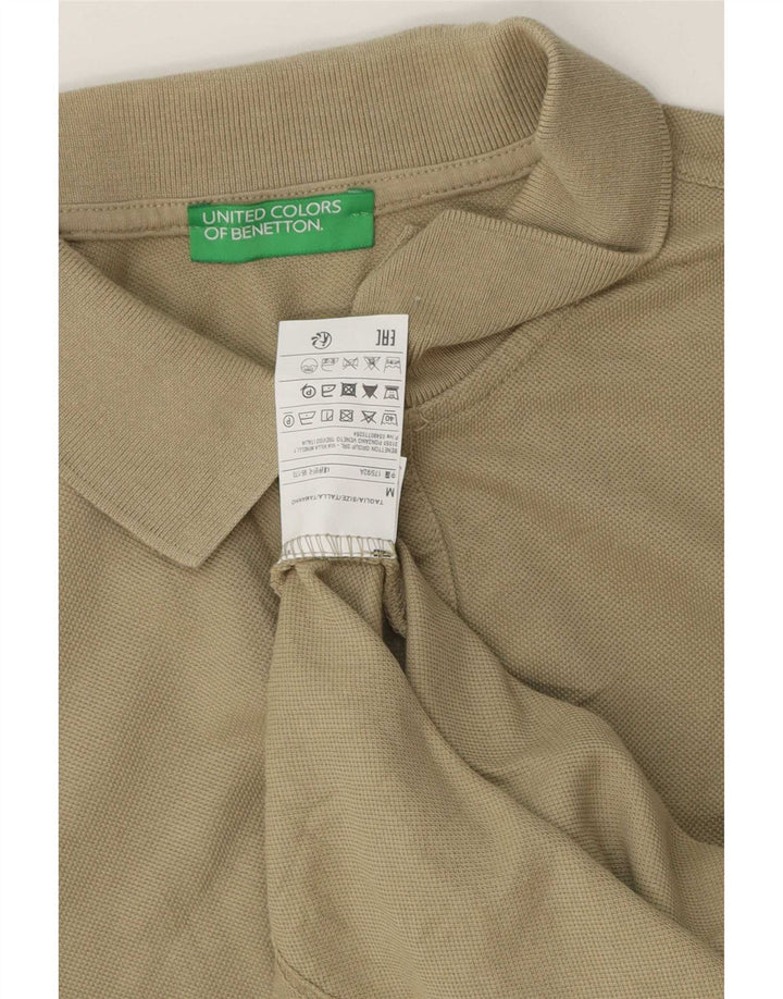 Benetton Polo Homme Kaki Moyen Coton