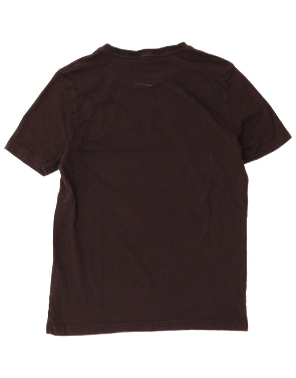 Puma T-shirt graphique pour homme, petit, noir, coton