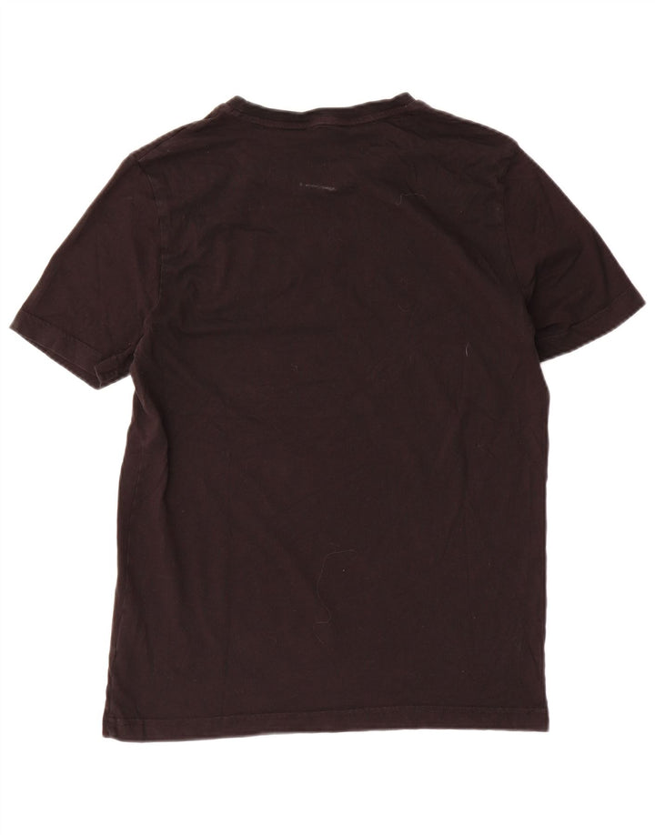 Puma T-shirt graphique pour homme, petit, noir, coton