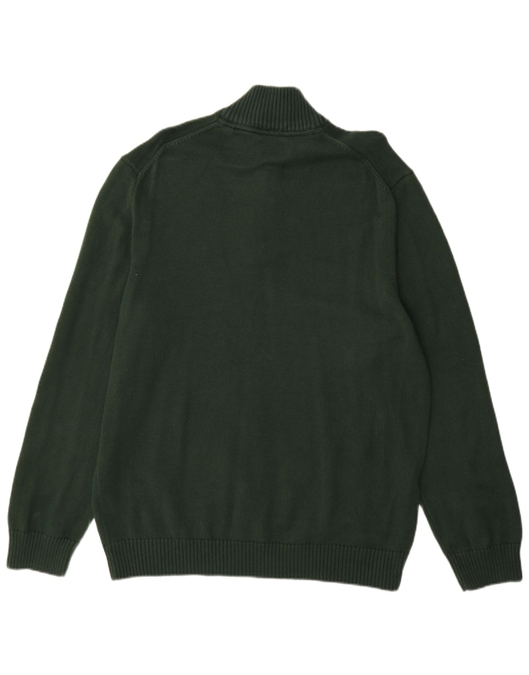 Gant Pull col zippé homme 2XL vert coton