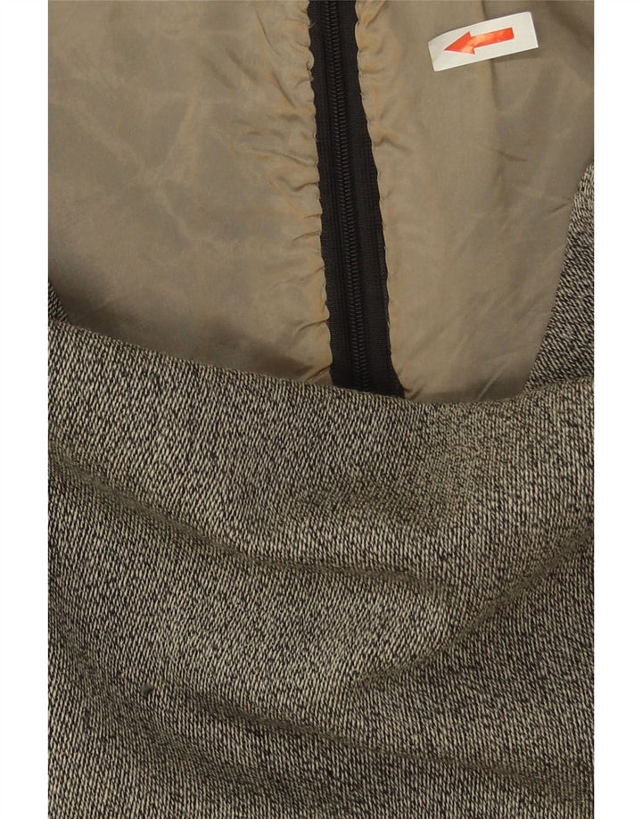 robe fourreau sans manches femme vintage UK 12 Gris moyen