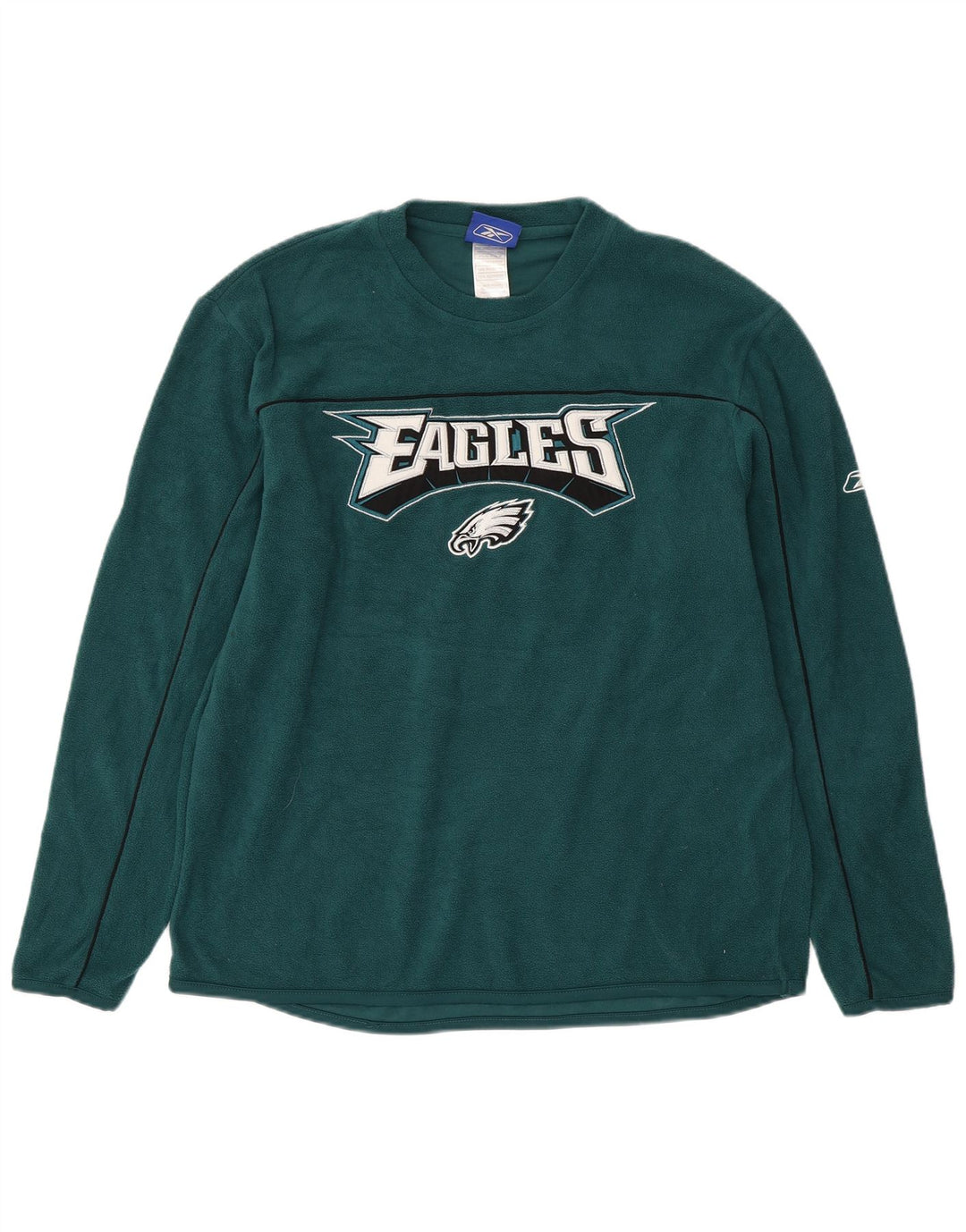 REEBOK Pull en Polaire Graphique Philadelphia Eagles Homme Petit Vert