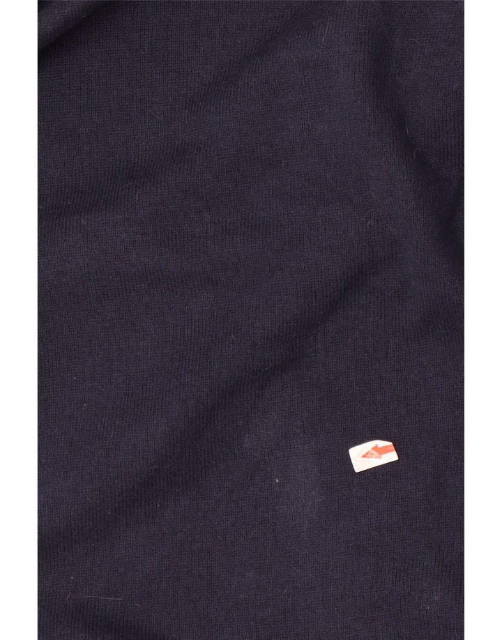 Eddie Bauer Pull col V pour homme en coton bleu marine moyen