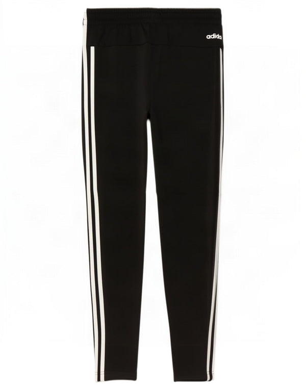 Adidas Pantalon de survêtement pour femme UK 8/10 Small Noir Polyester