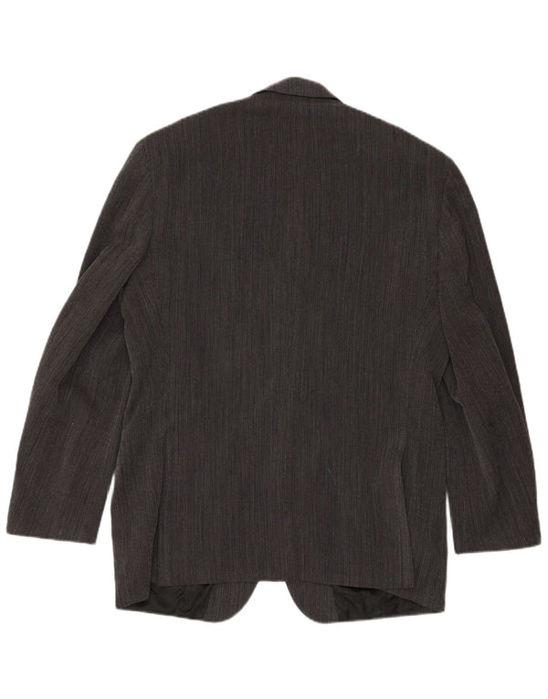Ferre Veste blazer à 3 boutons pour homme UK 38 Gris moyen