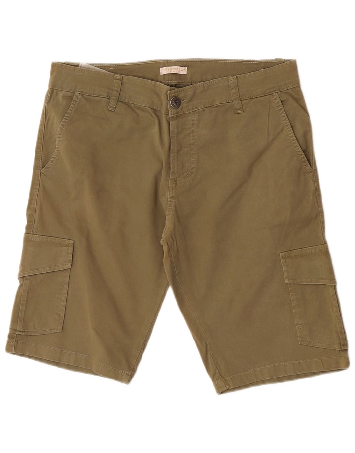 Risskio Short Cargo Homme W34 Grand Kaki