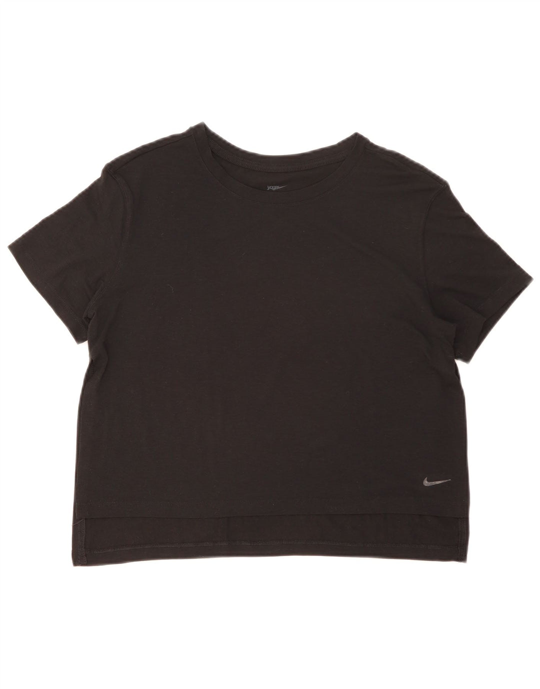 Nike Dri Fit T-shirt pour femme UK 14 Noir moyen