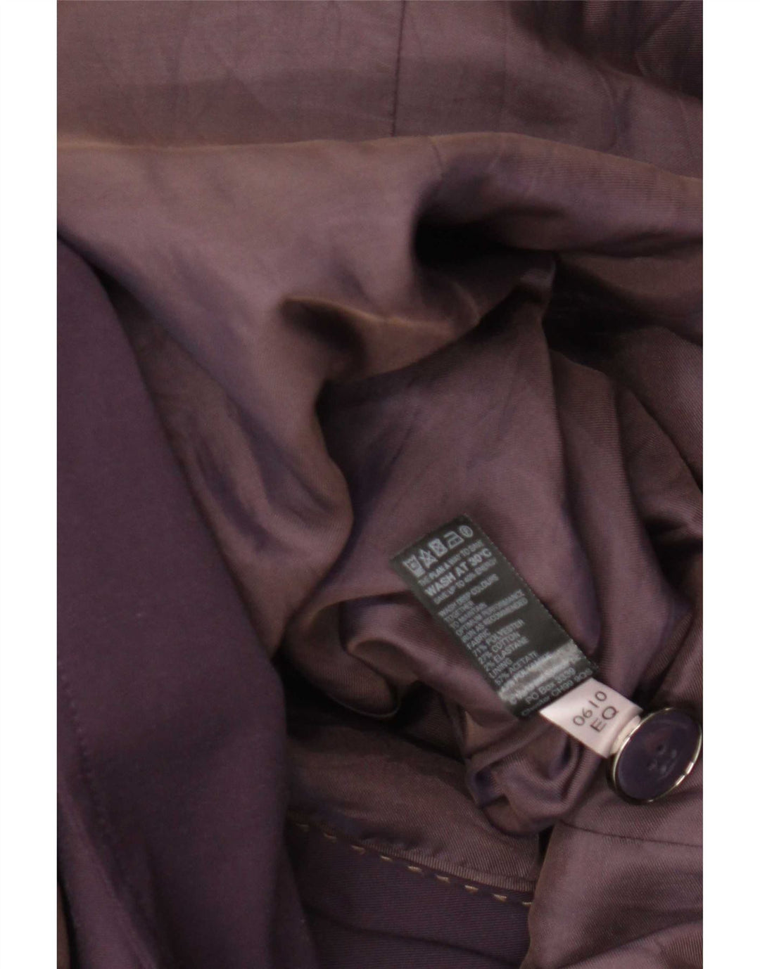Marks & Spencer Trench-coat autographe pour femme UK 18 XL Violet Polyester