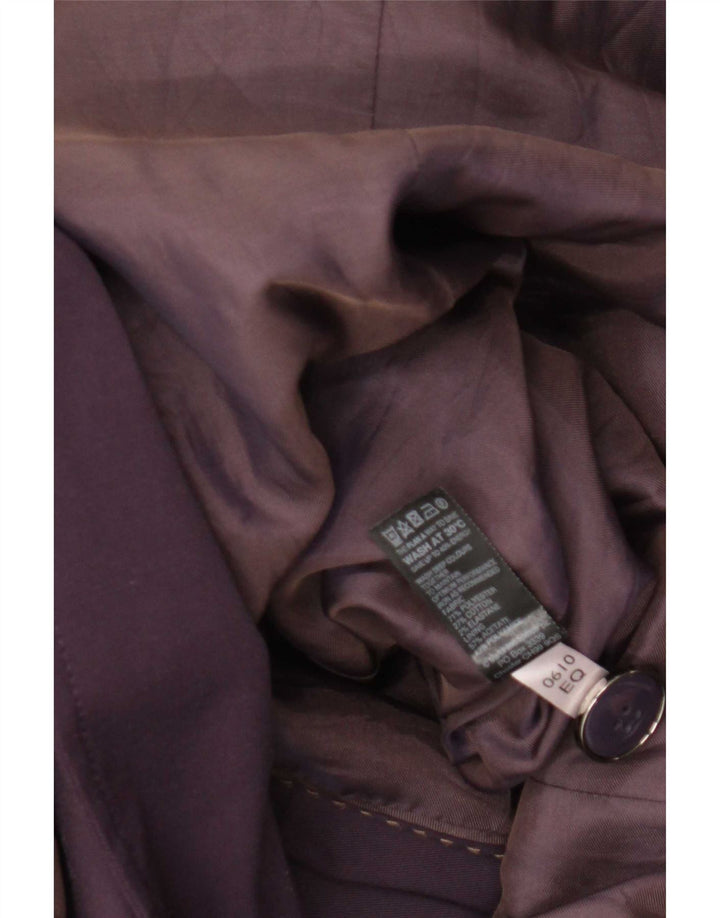 Marks & Spencer Trench-coat autographe pour femme UK 18 XL Violet Polyester
