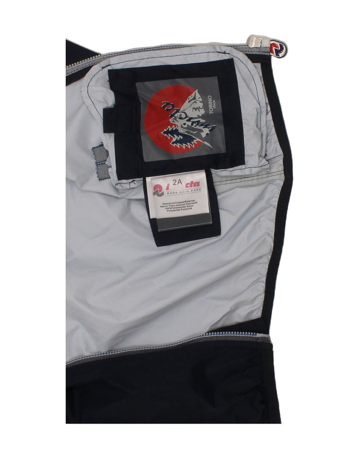 INVICTA Baby Boys Hooded Rain Jacket 18-24 Months Navy Blue Polyamide Vintage Invicta and Second-Hand Invicta from Messina Hembry 