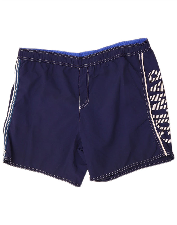 COLMAR Short de Bain Graphique Homme EU 50 Large Bleu Marine Polyamide