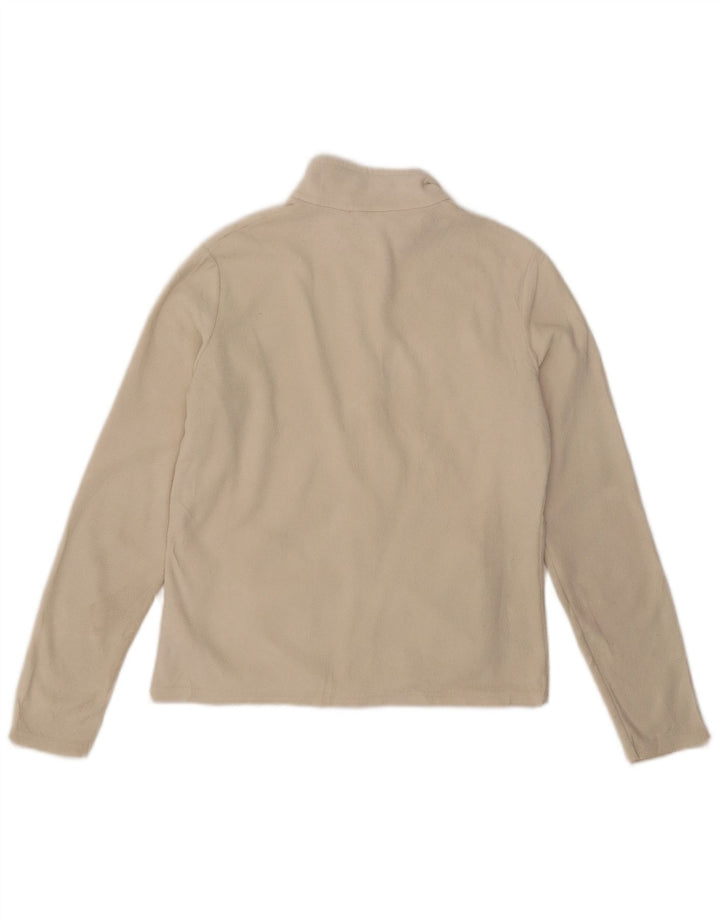Marks & Spencer Veste polaire pour femme UK 12 Polyester beige moyen